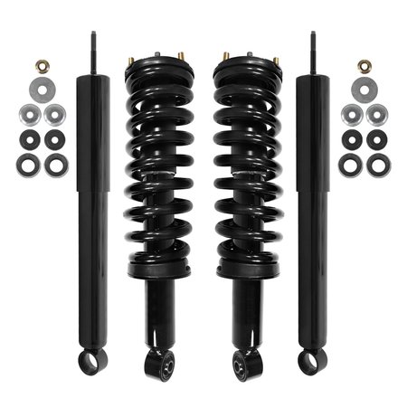UNITY 4-11561-254010-001 Front and Rear Complete Strut Assembly Shock Kit 4-11561-254010-001
